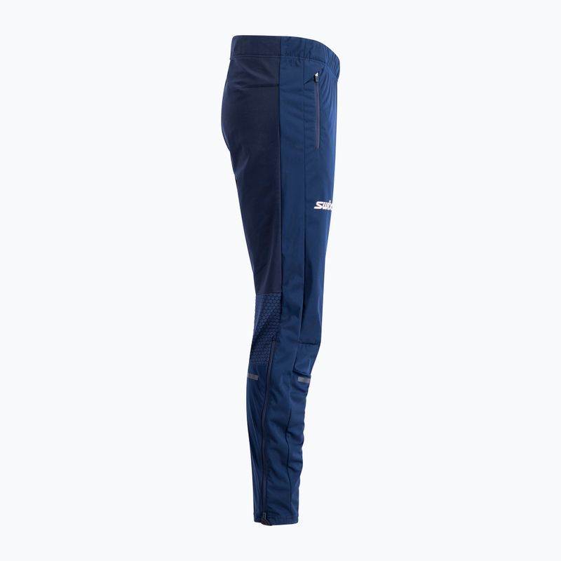Pánske nohavice na bežecké lyžovanie Swix Dynamic navy blue 22941-751-S 3