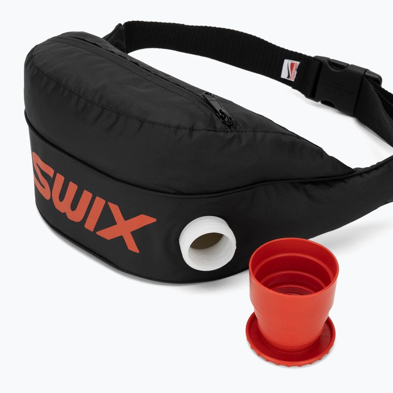 Opasok na fľašu Swix Insulated Drink Bottle 850 ml jet black 5