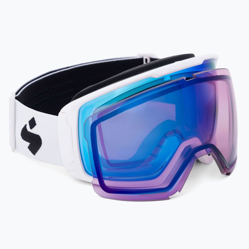 Sweet Protection Clockwork MAX RIG Reflect BLI lyžiarske okuliare biele 852038