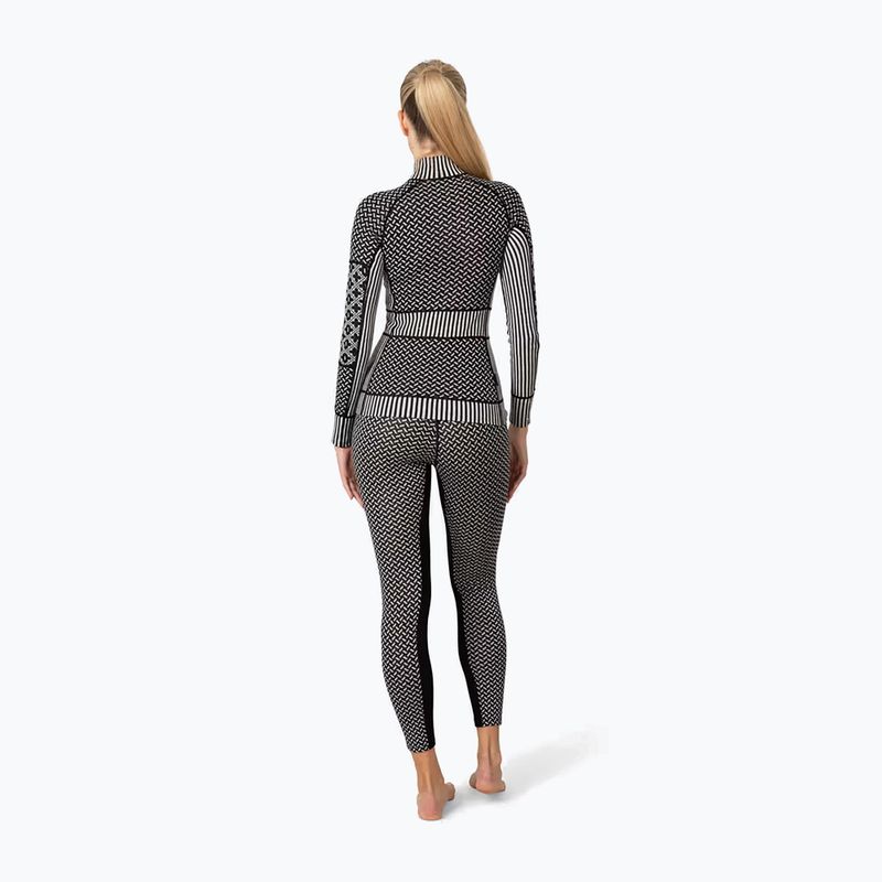 Dámska termo bielizeň KARI TRAA Smekker Half Zip black 4