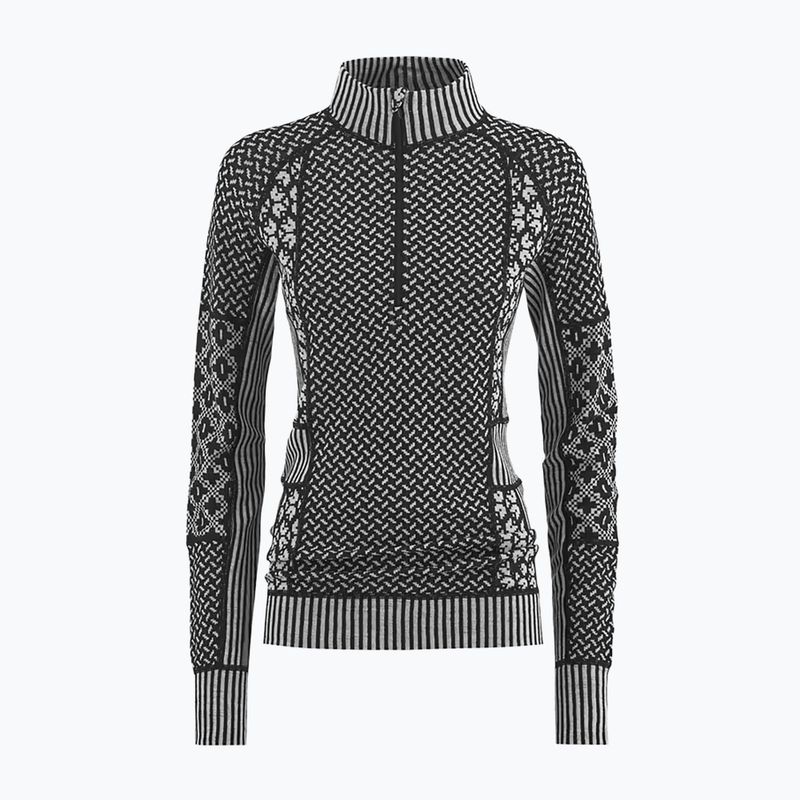 Dámska termo bielizeň KARI TRAA Smekker Half Zip black 5