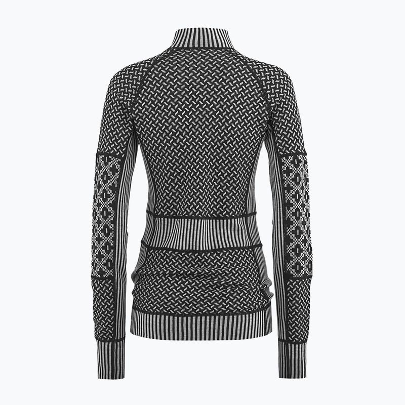Dámska termo bielizeň KARI TRAA Smekker Half Zip black 6