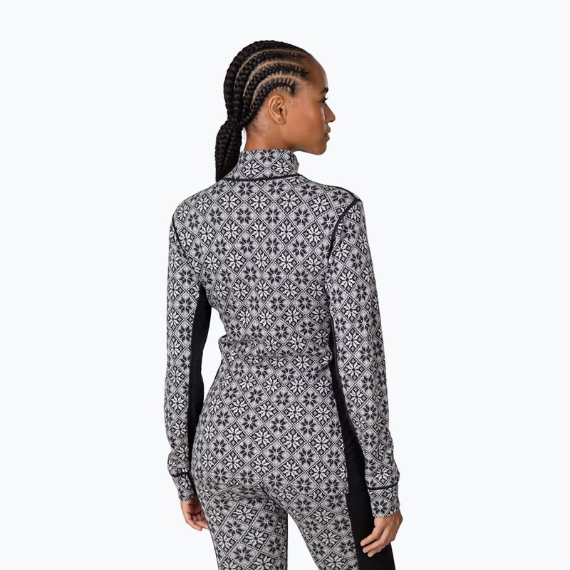 Dámska termo bielizeň KARI TRAA Rose Half Zip black 3