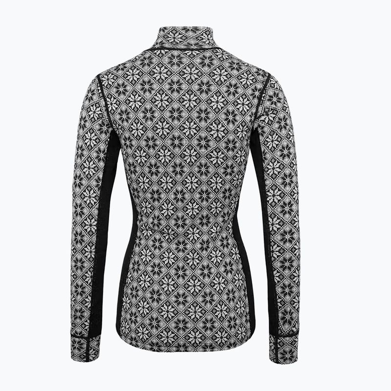 Dámska termo bielizeň KARI TRAA Rose Half Zip black 5