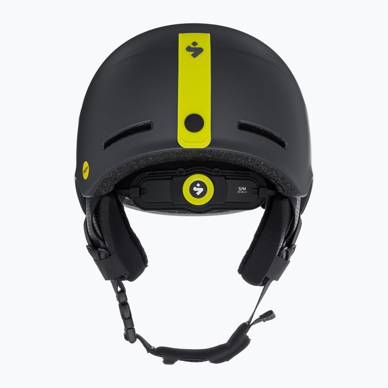 Detská lyžiarska prilba Sweet Protection Winder MIPS Jr slate gray/fluo 3