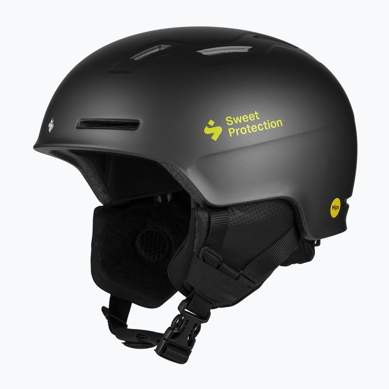 Detská lyžiarska prilba Sweet Protection Winder MIPS Jr slate gray/fluo 7