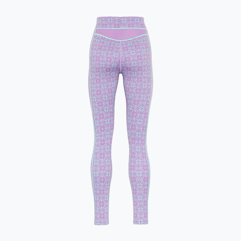 Dámske termonohavice KARI TRAA Rose High Waist lily 5