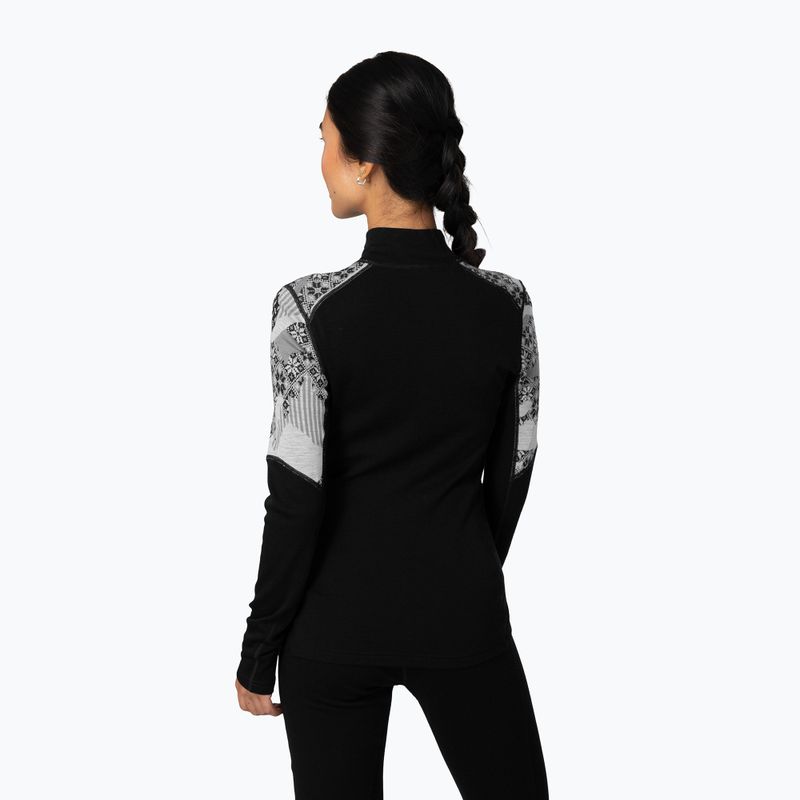 Dámska termo bielizeň KARI TRAA Olea Half Zip black 3