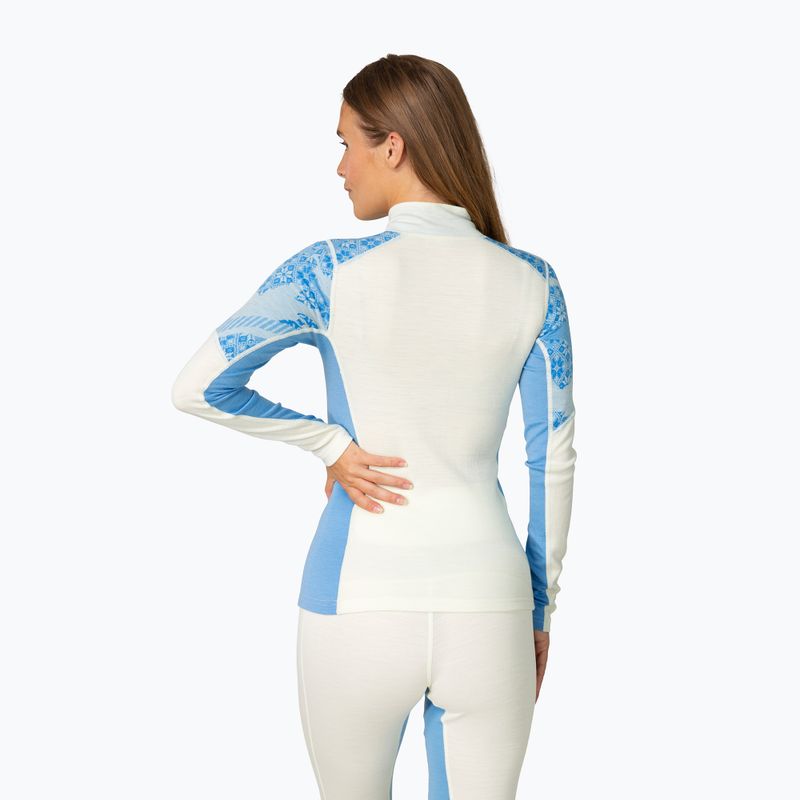Dámska termo bielizeň KARI TRAA Olea Half Zip ocean 3