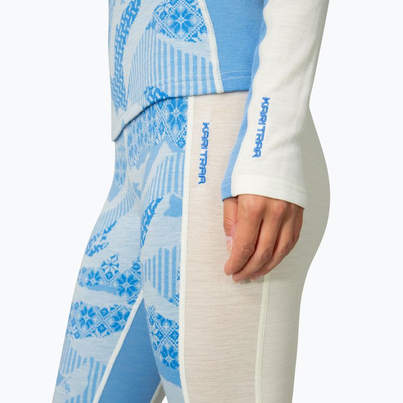 Dámska termo bielizeň KARI TRAA Olea Half Zip ocean 4