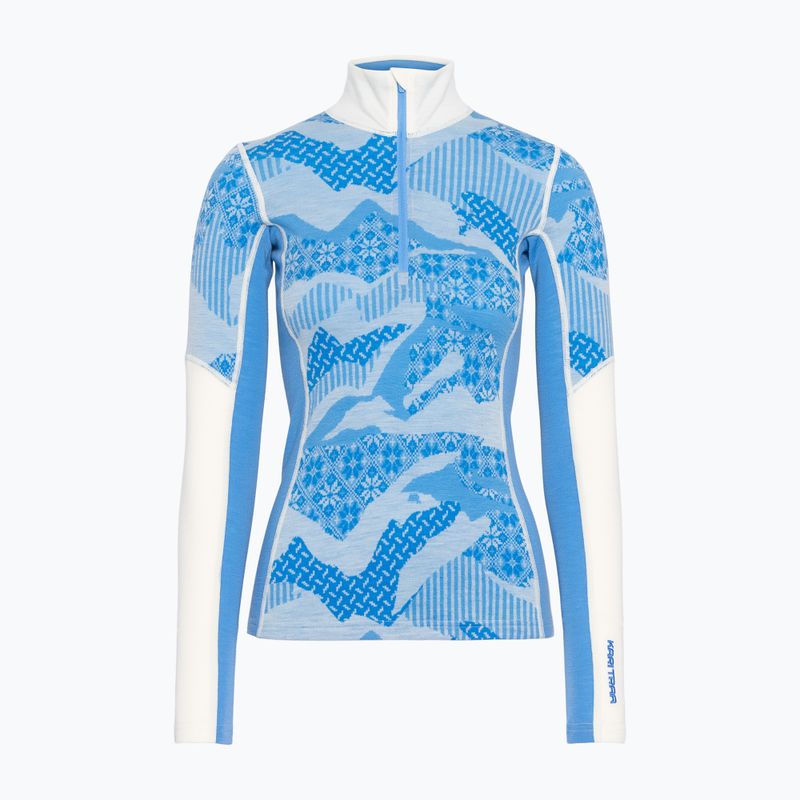 Dámska termo bielizeň KARI TRAA Olea Half Zip ocean 5