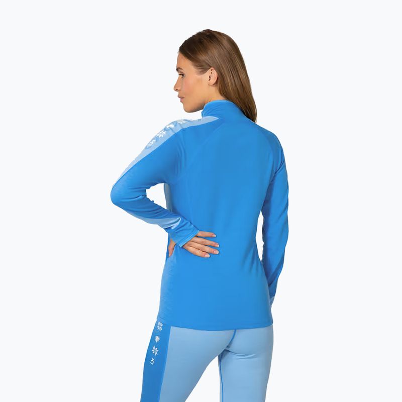 Dámska termo bielizeň KARI TRAA Mila Half Zip ocean 3