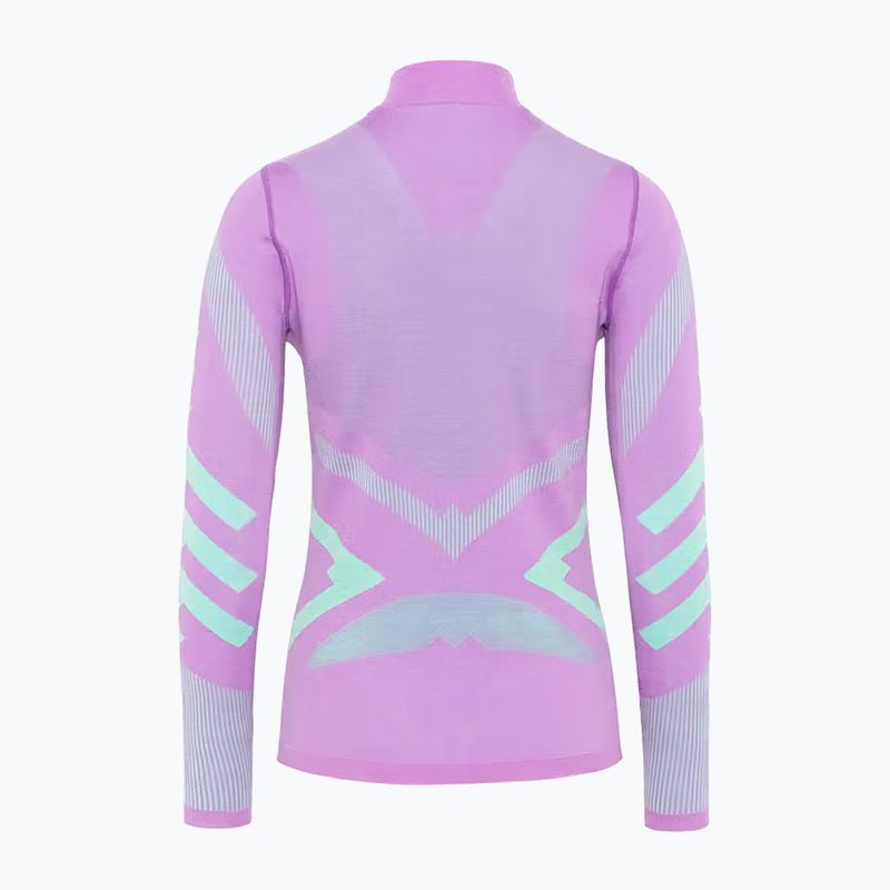 Dámska termo bielizeň KARI TRAA Faith Half Zip violet 5