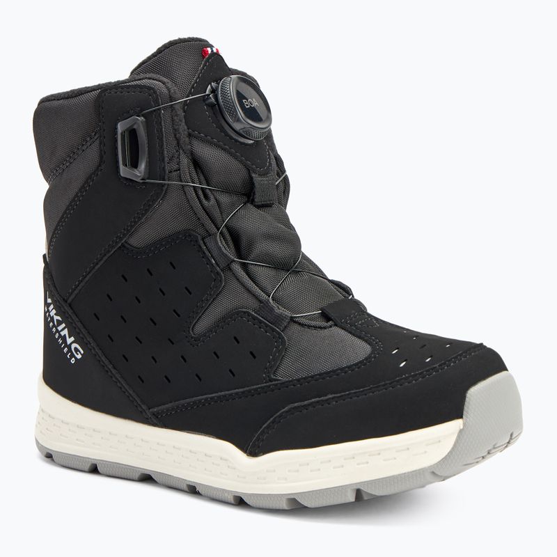Detské snehule Viking Espo Warm Waterproof BOA black