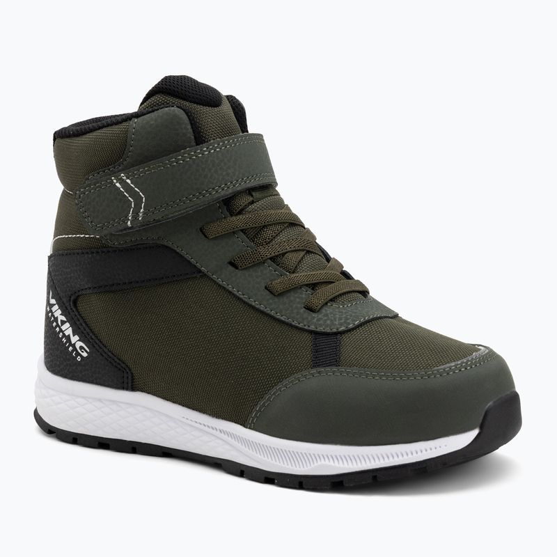 Detské snehule Viking Footwear Equip Warm Waterproof 1V pine/black