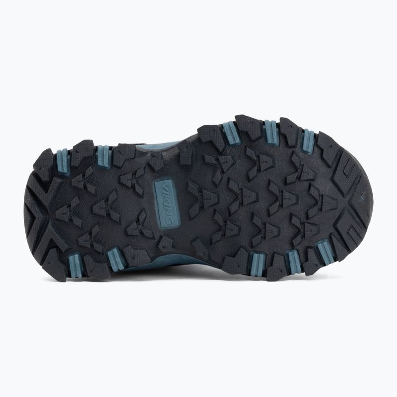 Detské topánky Viking Track Mid 2V Waterproof navy/demin 4