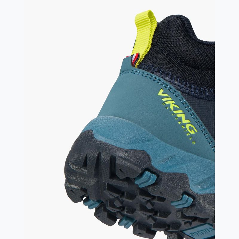 Detská obuv Viking Footwear Track Mid 2V Waterproof navy/demin 8