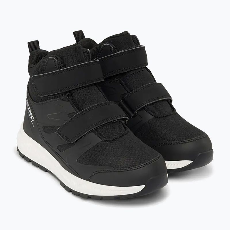 Detská obuv Viking Footwear Equip Mid 2V Vodotesná čierna 10