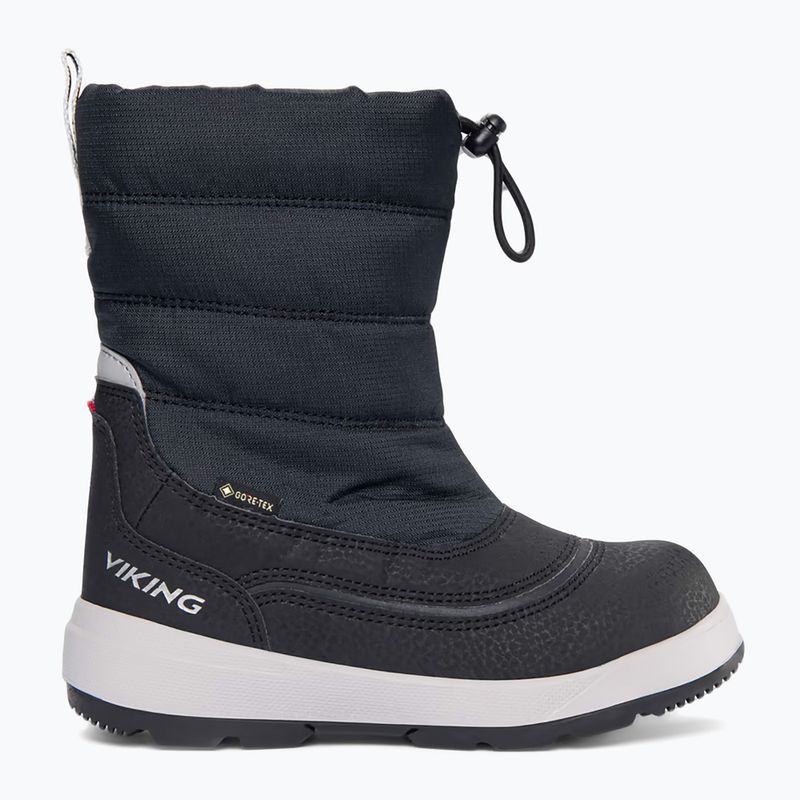 Detské snehule Viking Footwear Toasty Pull-On Warm GTX black 9