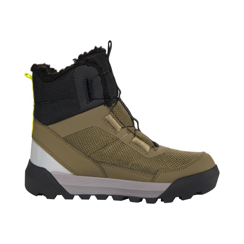 Detské snehule Viking Expower Warm GTX BOA khaki farby 10