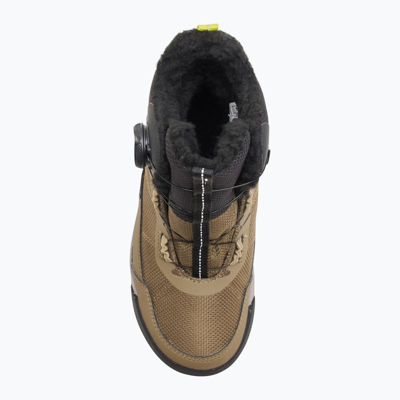 Detské snehule Viking Expower Warm GTX BOA khaki farby 5