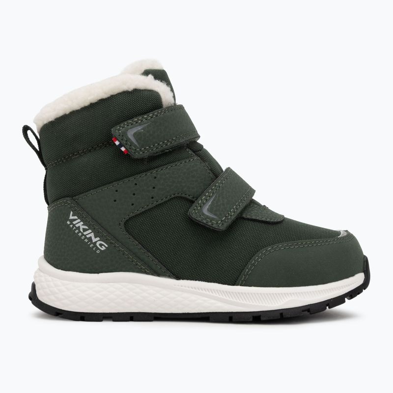 Detské snehule Viking Footwear Equip Warm Waterproof 2V pine/black 2