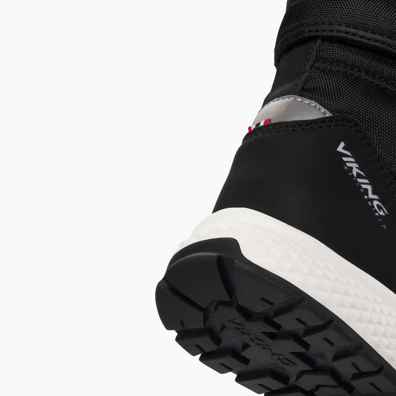 Detské snehule Viking Footwear Equip Warm Waterproof 1V Pull On black 8