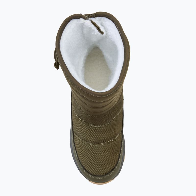Detské snehule Viking Footwear Equip Warm Waterproof 1V Pull On olive 5