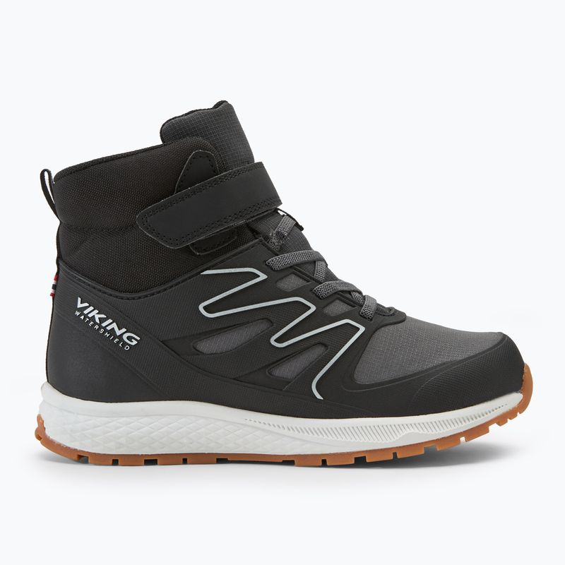 Detské snehule Viking Footwear Equip Defence Warm WP 1V black/charcoal 2