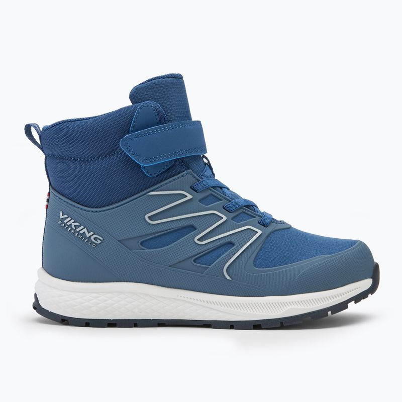 Detské snehule Viking Footwear Equip Defence Warm WP 1V blue/navy blue 2