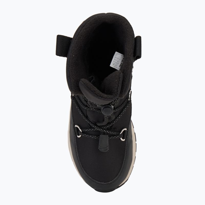 Detské snehule Viking Footwear Equip Warm Waterproof SL black 5