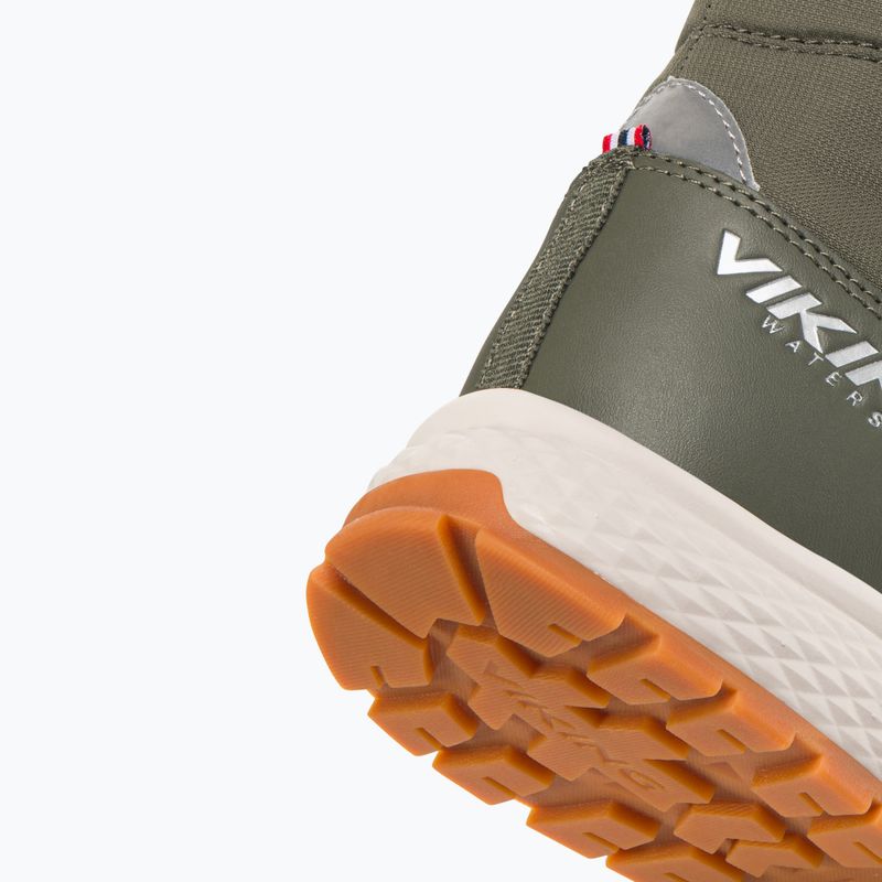 Detské snehule Viking Footwear Equip Warm Waterproof SL olive 8