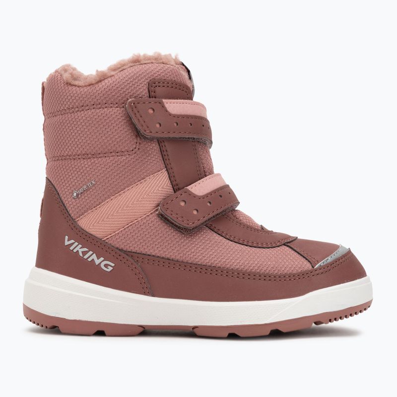 Detské snehule Viking Footwear Play Reflex Warm GTX 2V pink / light pink 2