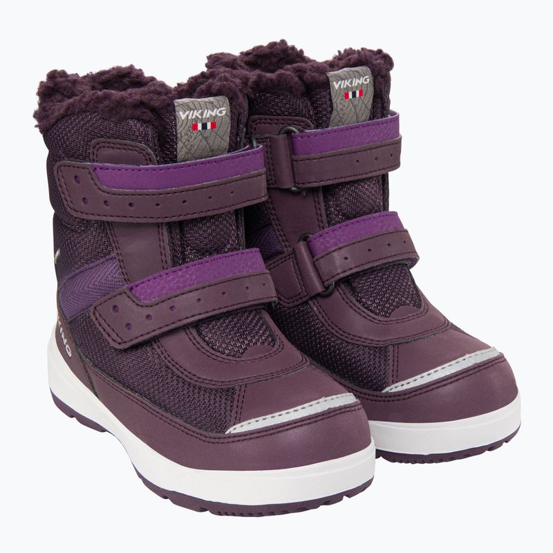 Detské snehule Viking Play Reflex Warm GTX 2V grape/purple 8