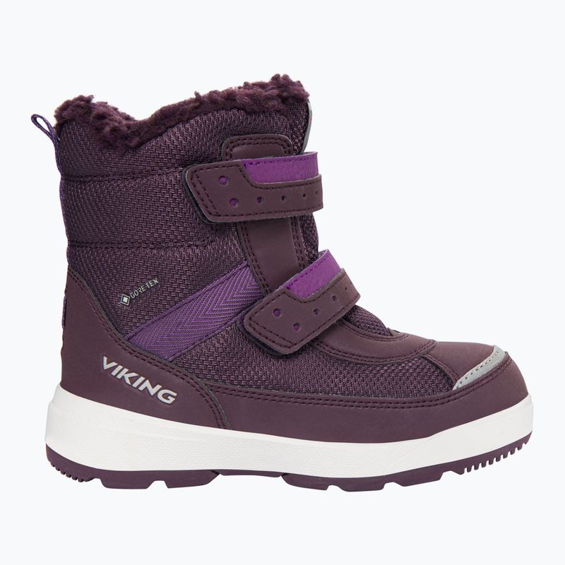 Detské snehule Viking Play Reflex Warm GTX 2V grape/purple 9