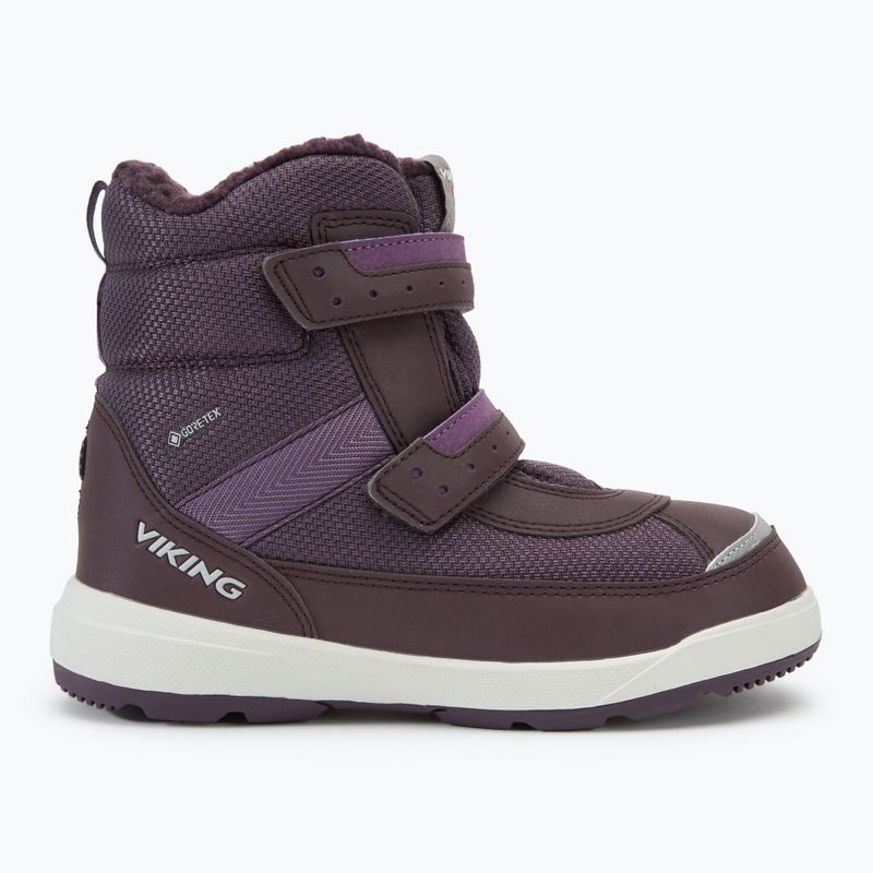 Detské snehule Viking Footwear Play Reflex Warm GTX 2V grape/purple 2