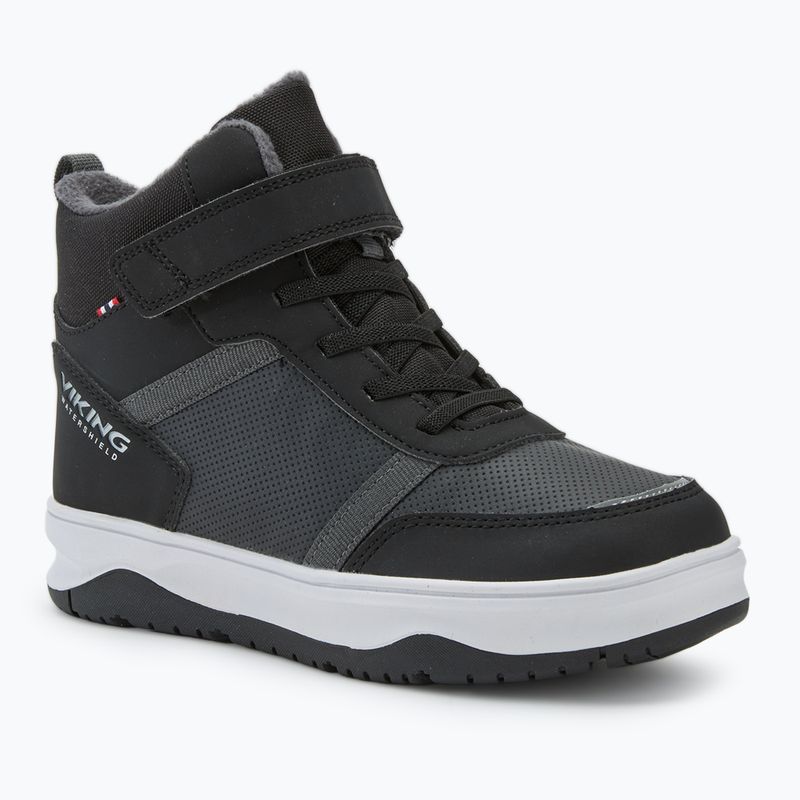 Detská obuv Viking Squad Warm Waterproof 1V black