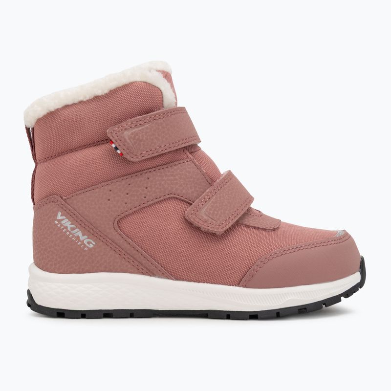 Detské snehule Viking Footwear Equip Warm Waterproof 2V pink 2