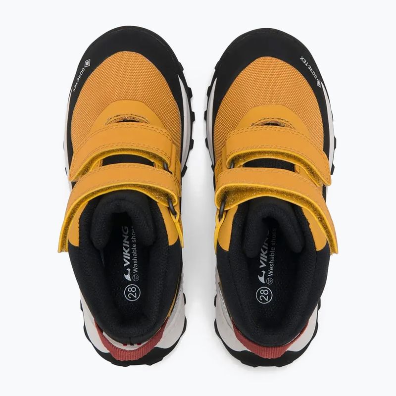Detská obuv Viking Footwear Expower Mid 2V Gore-Tex horčicová 5