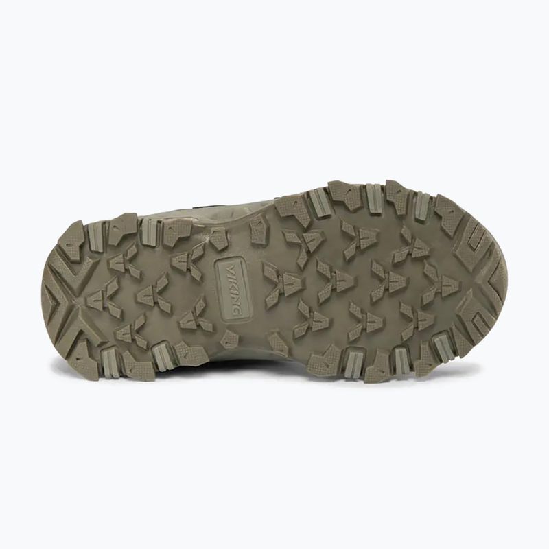 Detské topánky Viking Track Mid 2V Waterproot olive 4