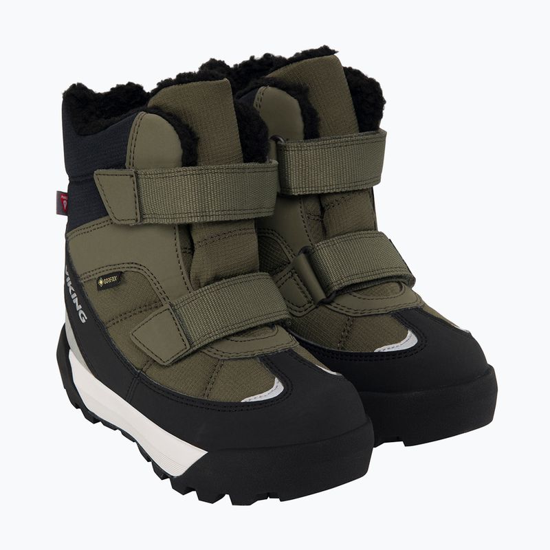 Detské snehové topánky Viking Expower Warm GTX 2V olive 3