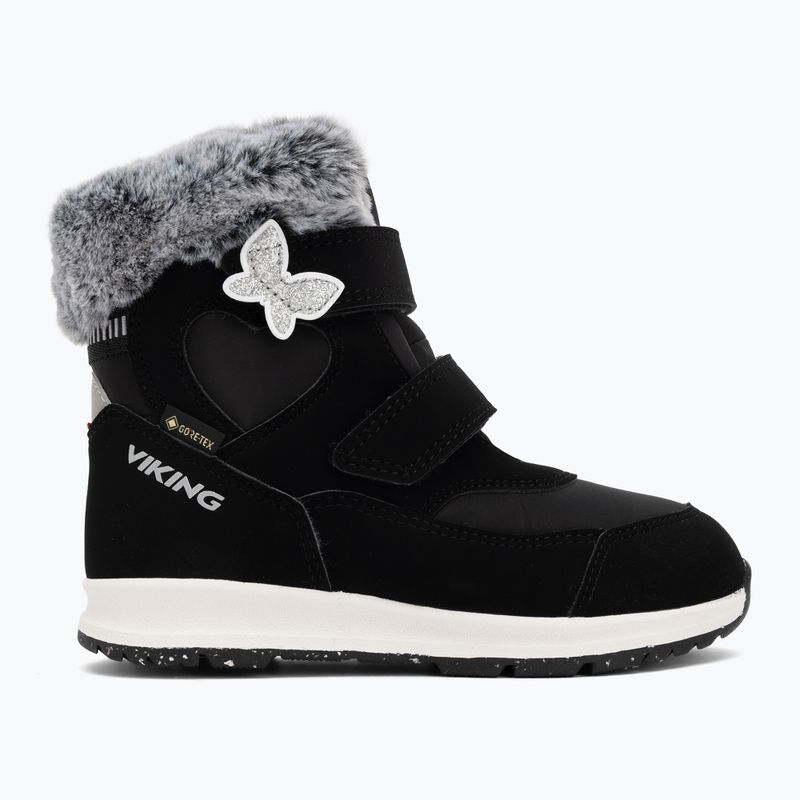 Detské snehule Viking Footwear Belle Butterfly Warm GTX 2V black 2