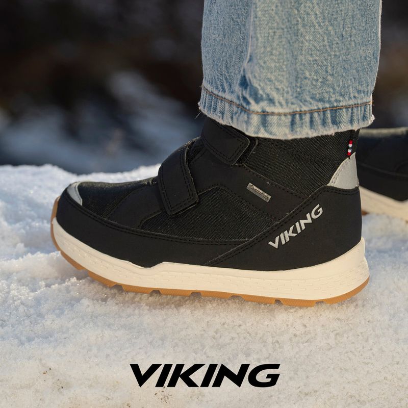 Detské snehule Viking Footwear Espo Warm GTX 2V black 10