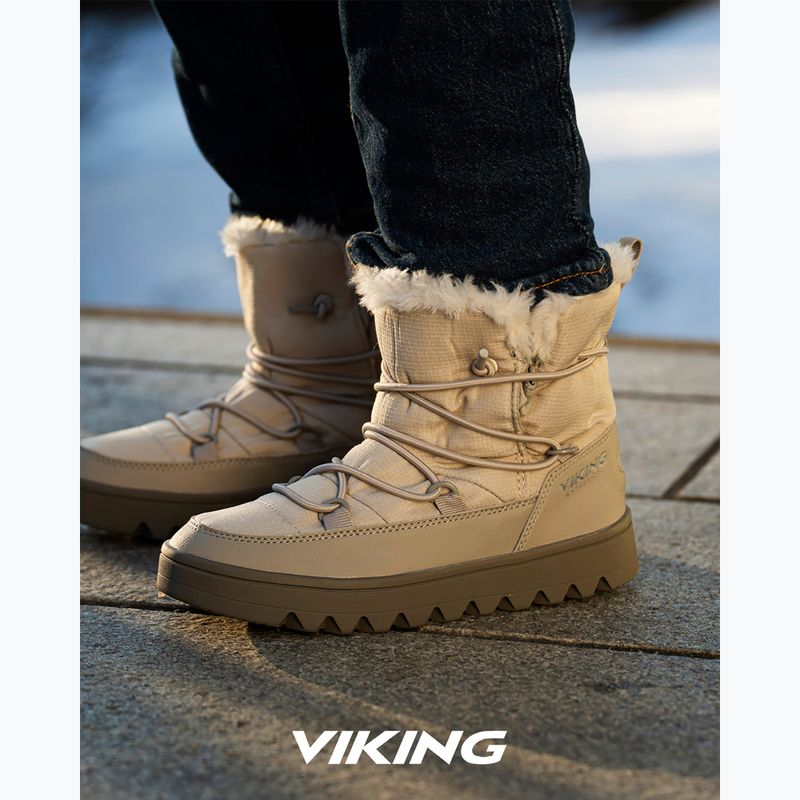 Snehule Viking Footwear Snowflake Warm Waterproof SL cream 9