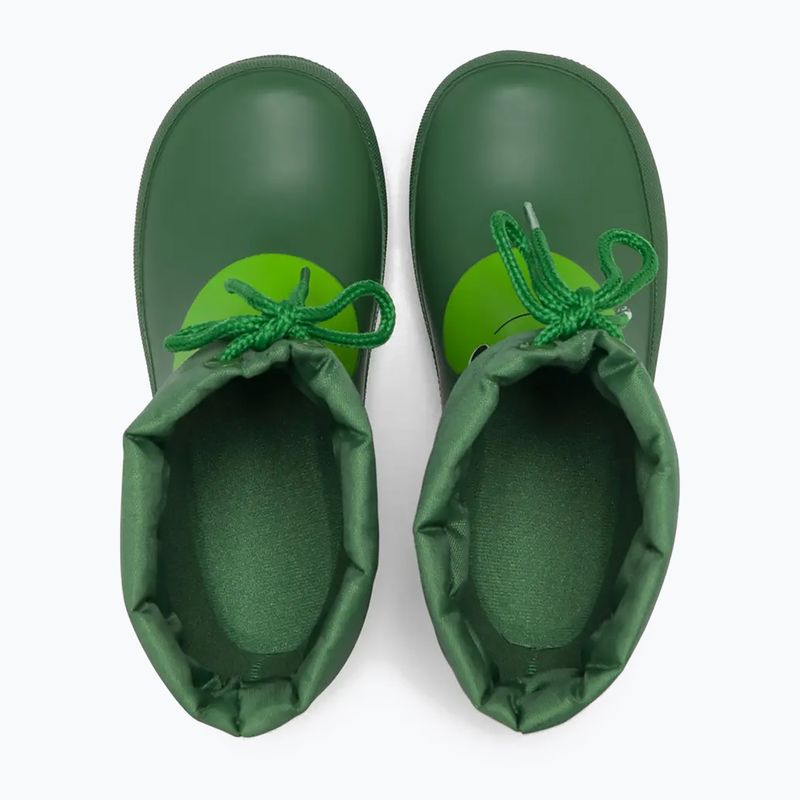 Kaloshe detské Viking Footwear Alv Indie Print zelené 12