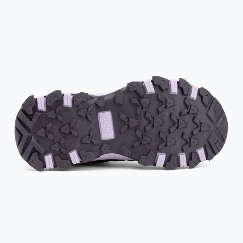Detské topánky Viking Footwear Track Warm Waterproof 2V aubergine 4
