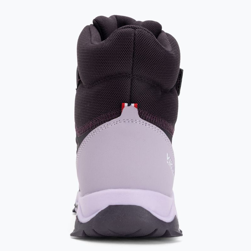 Detské topánky Viking Footwear Track Warm Waterproof 2V aubergine 6