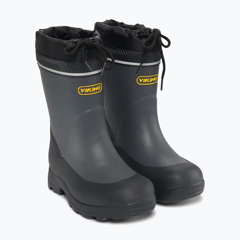 Detské gumáky Viking Footwear Storm Warm black 3