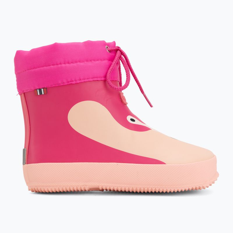 Detské gumáky Viking Alv Barefoot Paw Print light pink/magenta 2