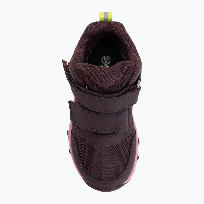 Detské topánky Viking Track Mid 2V Waterproof plum/multi 5